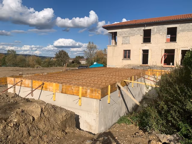 Réalisation de maçonnerie Fratti Louat Construction 2